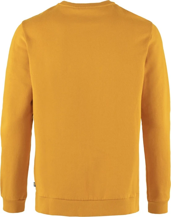 Fjällräven Logo Sweatshirt mustard yellow (Herren)