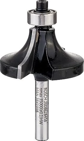 Bosch Professional Standard for Wood Abrundfräser, (R1)12.7x(D)31.8x18.6x60mm, 1 Stück