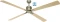CasaFan Eco Neo III 180 MA-AH/BU WiFi Deckenventilator ahorn/buche/messing antik Vorschaubild