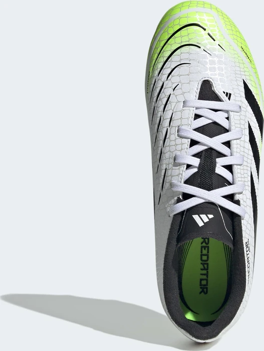 adidas Predator League FG/MG cloud white/core black/lucid lemon (Junior)