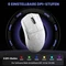 Yunzii M2 Dual 8K Custom Wireless Gaming Maus, weiß, USB/Bluetooth Vorschaubild
