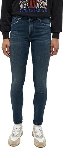 Mustang Shelby Skinny im 5-Pocket-Style Jeans blau (Damen)