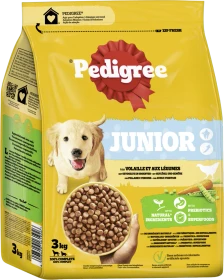 Pedigree Junior, mit Geflügel & Gemüse, 3kg
