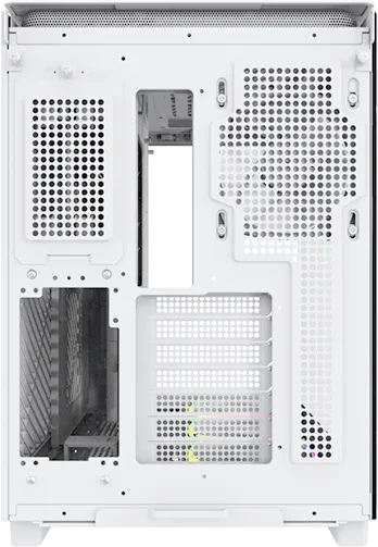 Montech King 95 Pro Pure White, weiß, Glasfenster