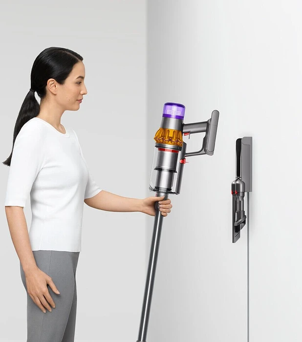 Dyson V15 Detect Absolute Akku-Handstaubsauger nachtblau/kupfer