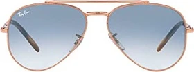 Ray-Ban RB3625 New Aviator 55mm rosegold/blau