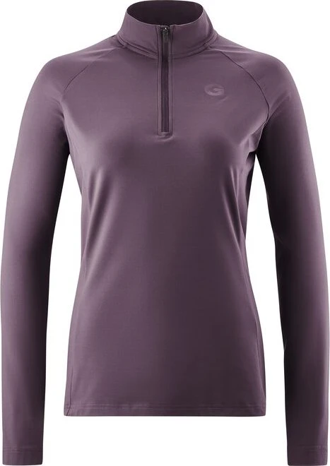 Gonso Cistina Trikot langarm dark plum (Damen)