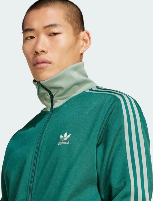 adidas Adicolor Classics Beckenbauer Originals Trainingsjacke collegiate green/silver green (Herren)