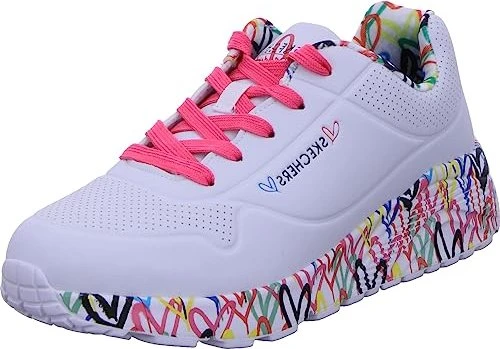 Skechers Uno Lite Lovely Luv weiß (Junior)