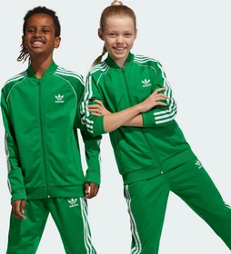 adidas Adicolor SST Originals Trainingsjacke grün (Junior)