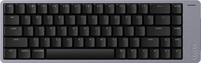 Lofree Flow 2 68, Space Black, LEDs weiß, Kailh LOW PROFILE Pulse, USB/Bluetooth, US