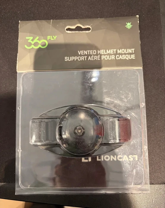 360Fly Vented Helmet Mount Helmhalterung