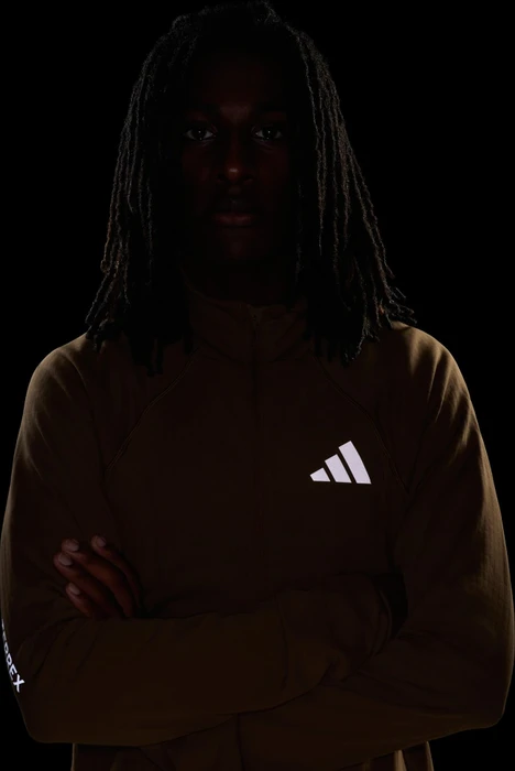 adidas Terrex Xperior Climawarm+ Ventknit Funktionsjacke brown oxide (Herren)