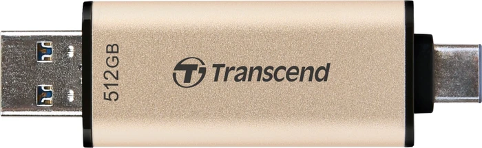 Transcend JetFlash 930C 512GB, USB-A + USB-C, USB 3.2 Gen 1×1