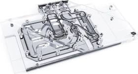 Alphacool Eisblock Aurora Acryl GPX-A AMD Radeon RX 6800/6800XT Strix/TUF mit Backplate