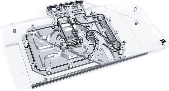 Alphacool Eisblock Aurora Acryl GPX-A AMD Radeon RX 6800/6800XT Strix/TUF mit Backplate