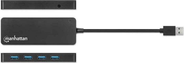 Manhattan 4x USB-A 3.0, USB-A 3.0 [Stecker]