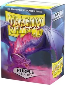 Dragon Shield Matte Sleeves Standard purple, 100 Stück