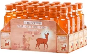 St. Hubertus Saurer Pfirsich Tropfen 24x 20ml