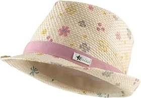 Sterntaler Strohhut mit Blumen un UV Schutz 50 Hut sand (Junior)