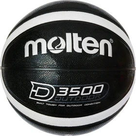 Molten B7D3500 Basketball schwarz/silber