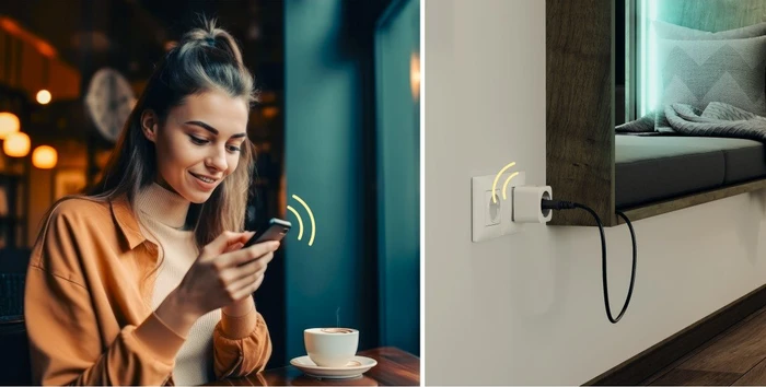 Hama Smart Plug, 3680W, Typ F, Smart-Steckdose