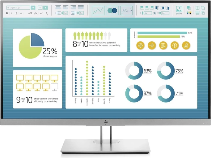 HP EliteDisplay E273, 27"