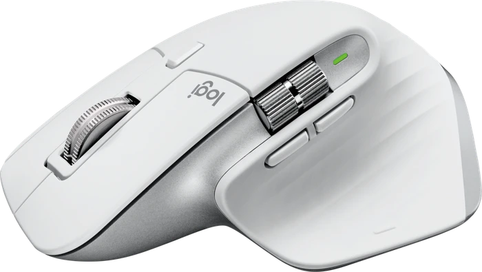 Logitech MX Master 3S for Mac Pale Grey, Logi Bolt, USB/Bluetooth