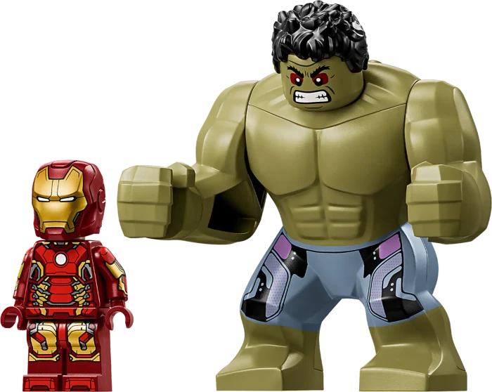 LEGO Marvel Super Heroes Spielset - Duell der Giganten: Hulkbuster vs. Hulk