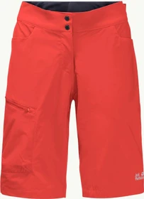 Jack Wolfskin Tourer Shorts Fahrradhose kurz tango orange (Damen)