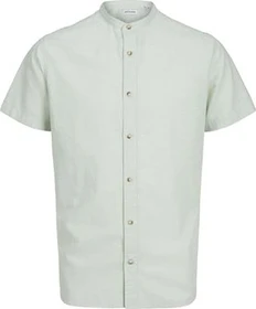 Jack & Jones Comfort Fit Hemd kurzarm iceberg green (Herren)