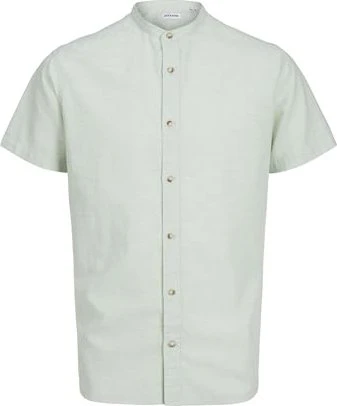 Jack & Jones Comfort Fit Hemd kurzarm iceberg green (Herren)
