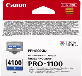 Canon Tinte PFI-4100B blau