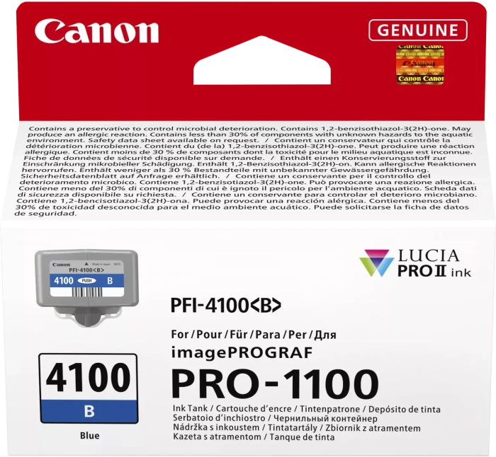 Canon Tinte PFI-4100B blau