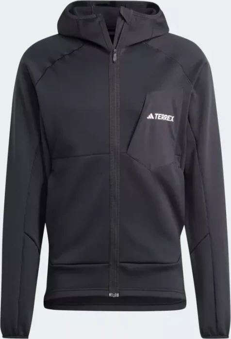 adidas Terrex Xperior Medium Fleece Funktionsjacke schwarz (Herren)