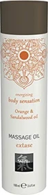 HOT Shiatsu Extase Orange & Sandalwood Massageöl, 100ml