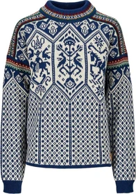 Dale of Norway 1994 Lillehammer Strickpullover indigo/off white/mustard (Damen)