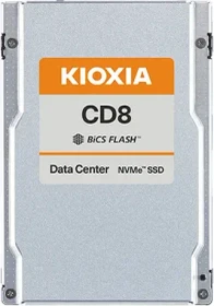 KIOXIA CD8-V Data Center - 3DWPD Mixed Use SSD 3.2TB, SIE, 2.5" / U.2 / PCIe 4.0 x4