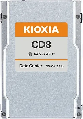 KIOXIA CD8-V Data Center - 3DWPD Mixed Use SSD 3.2TB, SIE, 2.5" / U.2 / PCIe 4.0 x4