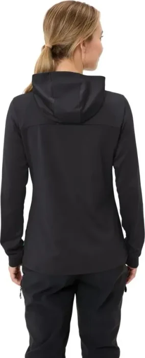 Vaude Qimsa Hoody Trikot langarm schwarz (Damen)