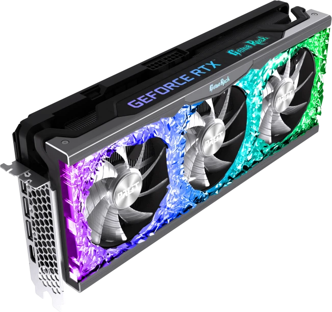Palit GeForce RTX 3070 GameRock OC V1 (LHR), 8GB GDDR6, HDMI, 3x DP
