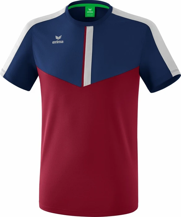Erima Squad Funktionsshirt kurzarm new navy/bordeaux/silver grey (Herren)