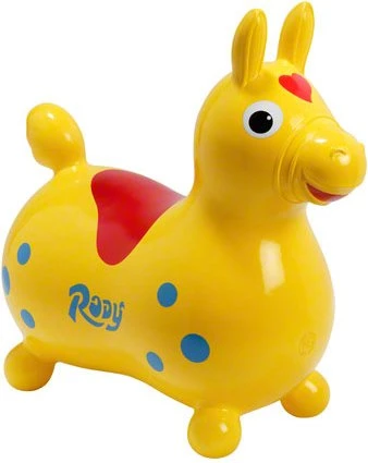 Gymnic Rody Hüpfpferd gelb