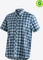 Maier Sports Kasen Hemd kurzarm blue check (Herren) Vorschaubild