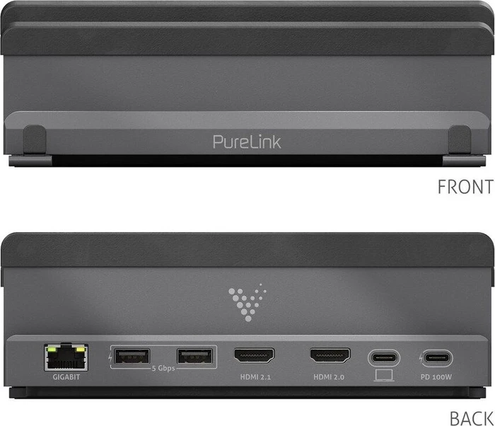 PureLink Vuelogic 7-in-1-USB-C-Docking-Ständer, USB-C 3.1 [Buchse]