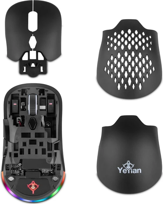 Yeyian Shift 3in1 RGB Gaming Mouse schwarz, USB