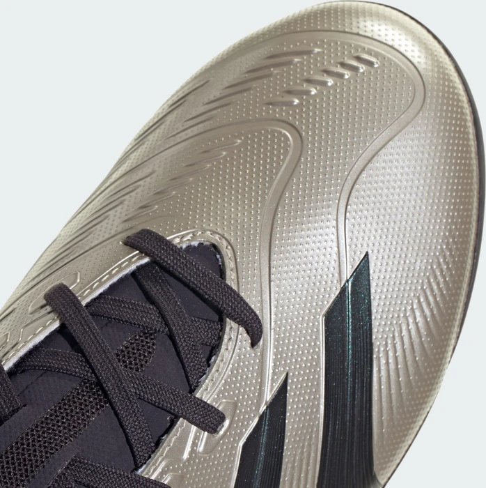 adidas Predator League AG platinum metallic/aurora black/turbo