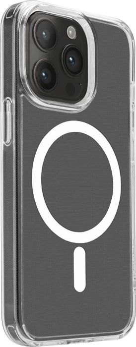 Puro Lite Mag Cover für Apple iPhone 15 Pro transparent