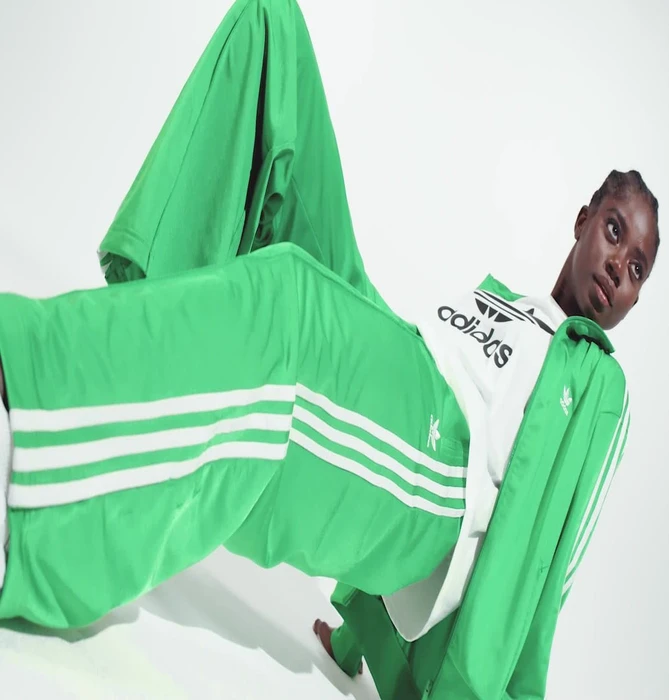 adidas Firebird Loose Trainingshose lang grün (Damen)