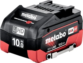 Metabo Werkzeug-Akku 18V, 10.0Ah, Li-Ionen/LiHD [10.0Ah] [180Wh]